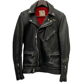 【中古】ルイスレザー Lewis Leathers サイクロン ダブルライダース ジャケット ブラック 34サイズ 201MT-3635 VB