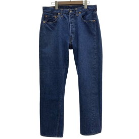 【中古】リーバイス Levi's 70's 501 66前期 濃紺 USA製 紙パッチ 内タグ残り デニム ブルー W36サイズ 201MB-904 VB