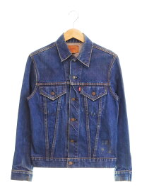 【中古】リーバイス Levi's 70s 70505 4th BIGE ケアタグ ボタン裏52 両面タブ 不均等V ヴィンテージデニム 70's 70年代 ジャケット ブルー 103MT-2498