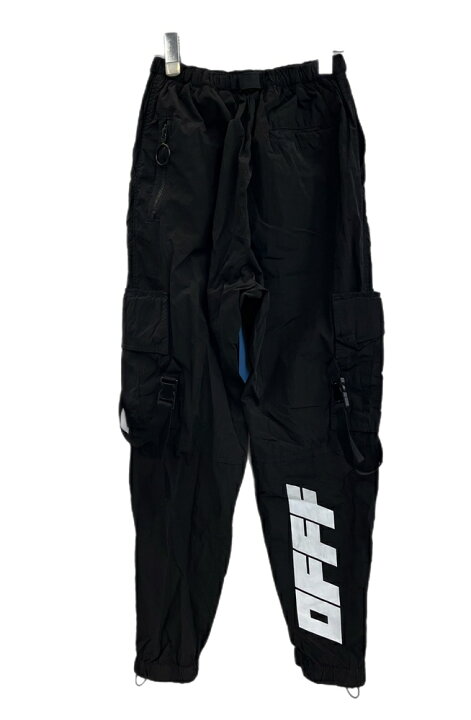 楽天市場】【中古】オフホワイト Off-White パラシュートパンツ 黒  