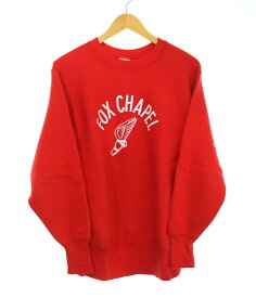 【中古】チャンピオン Champion 70年代 単色タグ 青 単色 REVERSE WEAVE リバースウィーブ USA製 70s 70's VINTAGE ヴィンテージ WING FOOT ウィングフット スウェット レッド Mサイズ 103MT-2620