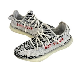 【中古】アディダス adidas YEEZY Boost 350 V2 Zebra アディダス イージーブースト350V2 ゼブラ CP9654 メンズ靴 スニーカー ホワイト 26cm 101sh-2194