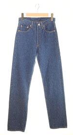 【中古】リーバイス Levi's 90s 501XX MAde in USA ボタン裏544 スモールe 90's USA製 濃紺 デニム ネイビー 28/36 103MB-496