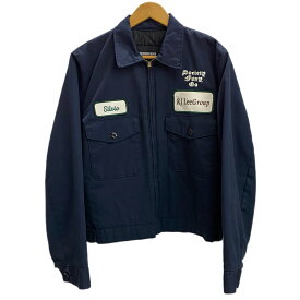 【中古】ネイバーフッド NEIGHBORHOOD 中綿ワークジャケット ネイビー Sサイズ 201MT-4241