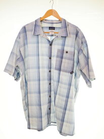 【中古】パタゴニア PATAGONIA 半袖 チェックシャツ 52998S7 XXL 半袖シャツ 3Lサイズ 103MT-2863