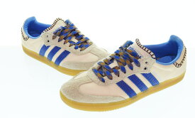 【中古】アディダス adidas Wales Bonnerウェールズボナー Sambaローカットスニーカー IH7756 レディース靴 スニーカー ベージュ 24.5cm 103S-1171