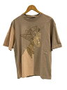 【中古】ジョーダン JORDAN x Travis Cactus Jack T-Shirt Khaki Desert トラヴィス カクタス ジャック Tシャツ デザートカーキ NIKE ナイキ Tシャツ ベージュ Lサイズ 101MT-4928