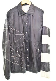 【中古】リックオウエンス Rick Owens Babel Snapfront JacketナイロンジャケットUS40 RR19S2714-NZEM4 US40 ジャケット ブラック 103MT-3177