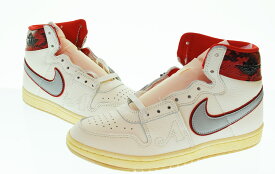 【中古】ナイキ NIKE Awake NY Jordan Air Ship SP University Red アウェイクニューヨークスニーカー FN8675-100 メンズ靴 スニーカー ホワイト 27cm 103S-1293