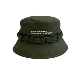 【中古】ダブルタップス WTAPS 22SS JUNGLE HAT COTTON RIPSTOP ジャングル ハット 緑 帽子 メンズ帽子 ハット カーキ 101hat-182