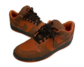 【中古】ナイキ NIKE DUNK LOW 1 PIECE ナイキ ダンク ロー ワンピース スパイス/バロックブラウン-フープオレンジ 311611-821 メンズ靴 スニーカー オレンジ 27.5cm 101sh-2429