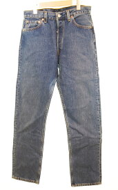 【中古】リーバイス Levi's 90's USA製 DEADSTOCK 501 デニムパンツ 6219 デニム ブルー 30 103MB-721