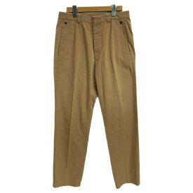 【中古】メゾン マルジェラ Maison Margiela チノパン ベージュ 44サイズ 201MB-1258