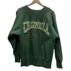 【中古】チャンピオン Champion 90's REVERSE WEAVE USA製 CORNELL スウェット グリーン Lサイズ 201MT-5026 VB