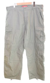 【中古】シュプリーム SUPREME 23FW Cargo Pant カーゴパンツ ボトムスその他 カーキ 36 103MB-776