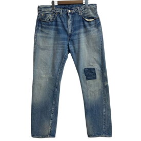 【中古】リーバイス Levi's LVC 501ZXX 1954モデル 赤耳 リペア加工 デニム ブルー W36 L32サイズ 201MB-1325 VB