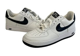 【中古】ナイキ NIKE AIR FORCE 1 LOW OG White Obsidian ホワイト オブシディアン 306353-145 メンズ靴 スニーカー ホワイト 28cm 101sh-2512