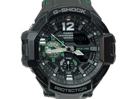 【中古】 ジーショック G-SHOCK CASIO カシオ ツインセンサー 耐衝撃構造 20気圧防水 アウトドア 腕時計 ウォッチ 5441 黒 GA-1100 メンズ腕時計ブラック 104T-50