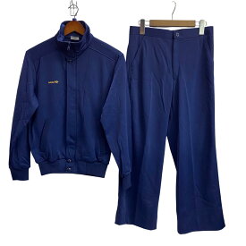 【中古】アディダス adidas 80's 90's デサント製 ジャージ スーツ・セットアップ ネイビー Mサイズ 201MT-5576 VB
