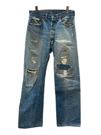 【中古】 リーバイス Levi's 70s 70年代 501 66前期 デニム ジーンズ ジーパン Vintage ヴィンテージ パンツ 青 無地 デニム ブルー 104MB-529