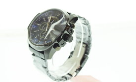 【中古】ディーゼル DIESEL MEGA CHIEF メガチーフ DZ4329 メンズ腕時計ブラック 103T-73
