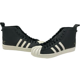 【中古】アディダス adidas サグクラブ THUG CLUB コラボ スーパースター ブーツ リュクス Superstar Boots Luxe JP6519 メンズ靴 スニーカー ブラック 28.5cmサイズ 201-shoes1733