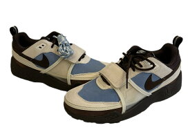 【中古】ナイキ NIKE ×Travis Scott Zoom Field Jaxx Pale Ivory and Leche Blue トラヴィススコット ズームフィールドジャックス HQ3072-400 メンズ靴 スニーカー ブラウン 28.5cm 101sh-2643