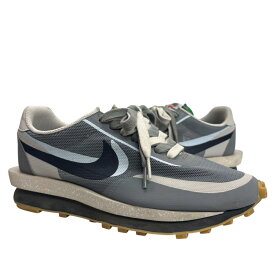【中古】ナイキ NIKE CLOT × Sacai × Nike LD Waffle "Grey Obsidian/Cool Grey" DH3114-001 メンズ靴 スニーカー グレー 26.5cmサイズ 201-shoes1739