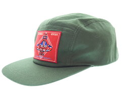 【中古】ヴィヴィアンウエストウッド Vivienne Westwood ディアブルパッチ キャップ 帽子 メンズ帽子 キャップ グリーン 103H-116