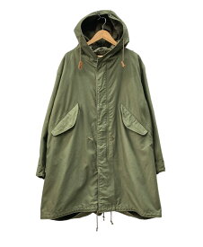 【中古】 リアルマッコイズ THE REAL McCOY'S M-51 PARKA-SHELL M-1951 モッズコート フィールドパーカー フィッシュテール 緑 コート 無地 カーキ Mサイズ 104MT-3206