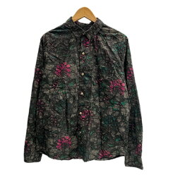 【中古】シュプリーム SUPREME 18AW Acid Floral Shirt アシッド フローラル シャツ 長袖シャツ マルチカラー Mサイズ 101MT-6391