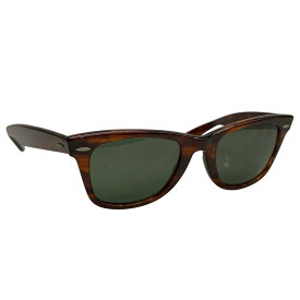 【中古】レイバン Ray-Ban USA 80's B&L WAYFARER ボシュロム L2052 眼鏡・サングラス サングラス ブラウン 201goods-973 VB