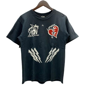 【中古】ヴィンテージ vintage 90's 00's USA製 "Cape Fear" ケープフィアー タトゥープリント ムービー Tシャツ ブラック Mサイズ 201MT-6111 VB