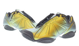 【中古】ナイキ NIKE Supreme Air Zoom Courtposite シュプリーム エアズーム コートポジットメタリックゴールド FB8934-700 メンズ靴 スニーカー マルチカラー 25.5cm 103S-1689