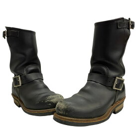 【中古】レッドウィング RED WING 00's 2005年製 エンジニアブーツ PT99 US5D 2268 レディース靴 ブーツ エンジニア ブラック 23cmサイズ 201-shoes1774 VB