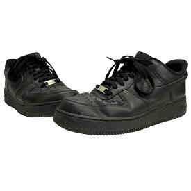 【中古】ナイキ NIKE Air Force 1 Low '07 "Black エアフォース1 CW2288-001 メンズ靴 スニーカー ブラック 27.5cmサイズ 201-shoes1776