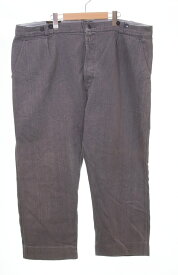 【中古】ヴィンテージ Vintage 50s French Vintage Cotton Pique Work Pants フレンチ ヴィンテージ コットン ピケ ワーク パンツ ボトムスその他 グレー 103MB-1007