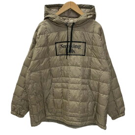 【中古】エフアールツー FR2 タイオン クルーネック ボタン ダウン ジャケット TAION Crew Neck Button Down Jacket コラボ ジャケット ブラウン XLサイズ 201MT-6147