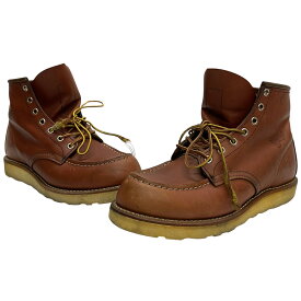 【中古】レッドウィング RED WING IRISH SETTER アイリッシュセッター 8 1/2D 9106 メンズ靴 ブーツ ワーク ブラウン 26.5cmサイズ 201-shoes1779 VB