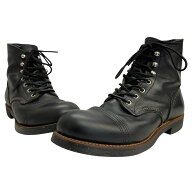 【中古】レッドウィング RED WING アイアンレンジャー アイアンレンジ 8114 メンズ靴 ブーツ ワーク ブラ…