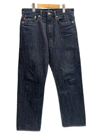 【中古】ステューシー STUSSY ROUGH and RUGGeD WORKGeAR インディゴ デニム 濃紺 デニム ネイビー サイズ32 101MB-1032