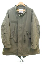 【中古】ヒューストン HOUSTON M-65 Fishtail Parka フィッシュテイル パーカー モッズ コート 8415-00-782-2882 ジャケット カーキ Sサイズ 103MT-4802