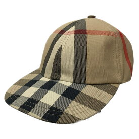 【中古】バーバリー Burberry 23SS コットンベースボールキャップ 8068035 帽子 メンズ帽子 キャップ ブラウン Mサイズ 201goods-983