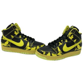 【中古】ナイキ NIKE ダンク ハイ Dunk High 1985 SP DD9404-001 メンズ靴 スニーカー イエロー 27.5cmサイズ 201-shoes1790