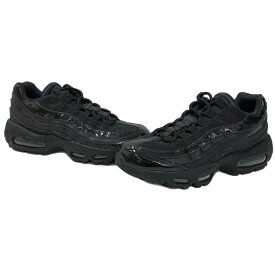 【中古】ナイキ NIKE ウィメンズ エアマックス95 トリプルブラック Women's Air Max 95 Triple Black 307960-010 レディース靴 スニーカー 24cmサイズ 201-shoes1791