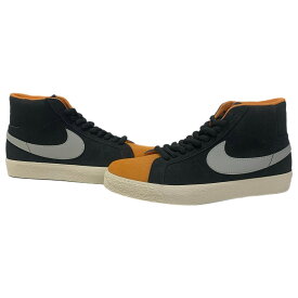 【中古】ナイキ NIKE ズーム ブレーザー ミッド SB Zoom Blazer Mid HF3831-002 メンズ靴 スニーカー ブラック 27.5cmサイズ 201-shoes1932