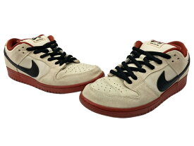 【中古】 ナイキ NIKE 19年製 SB DUNK LOW PRO MUSLIN ダンク ロー プロ モスリン スケボー シューズ 薄茶 BQ6817-100 メンズ靴 スニーカー ベージュ 28.5cm 104S-1421