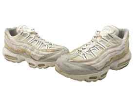 【中古】 ナイキ NIKE × COMME des GARONS コム デ ギャルソン 19年製 AIR MAX 95 エア マックス ローカット シューズ 白 CU8406-100 メンズ靴 スニーカー ホワイト 26cm 104S-1464