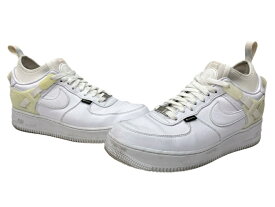 【中古】 ナイキ NIKE × UNDERCOVER アンダーカバー 22年製 AIR FORCE 1 LOW SP UC エア フォース ロー シューズ 白 DQ7558-101 メンズ靴 スニーカー ホワイト 28cm 104S-1465