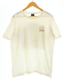 【中古】パタゴニア PATAGONIA OLD 90s USA製 Forestry Print Tee オーガニックコットン 半袖 プリント S Tシャツ ホワイト Sサイズ 103MT-5420